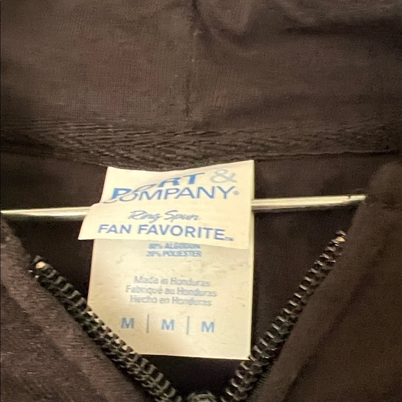 Billie Elish Black Hoodie with Blue Graphic - Picture 3 of 3